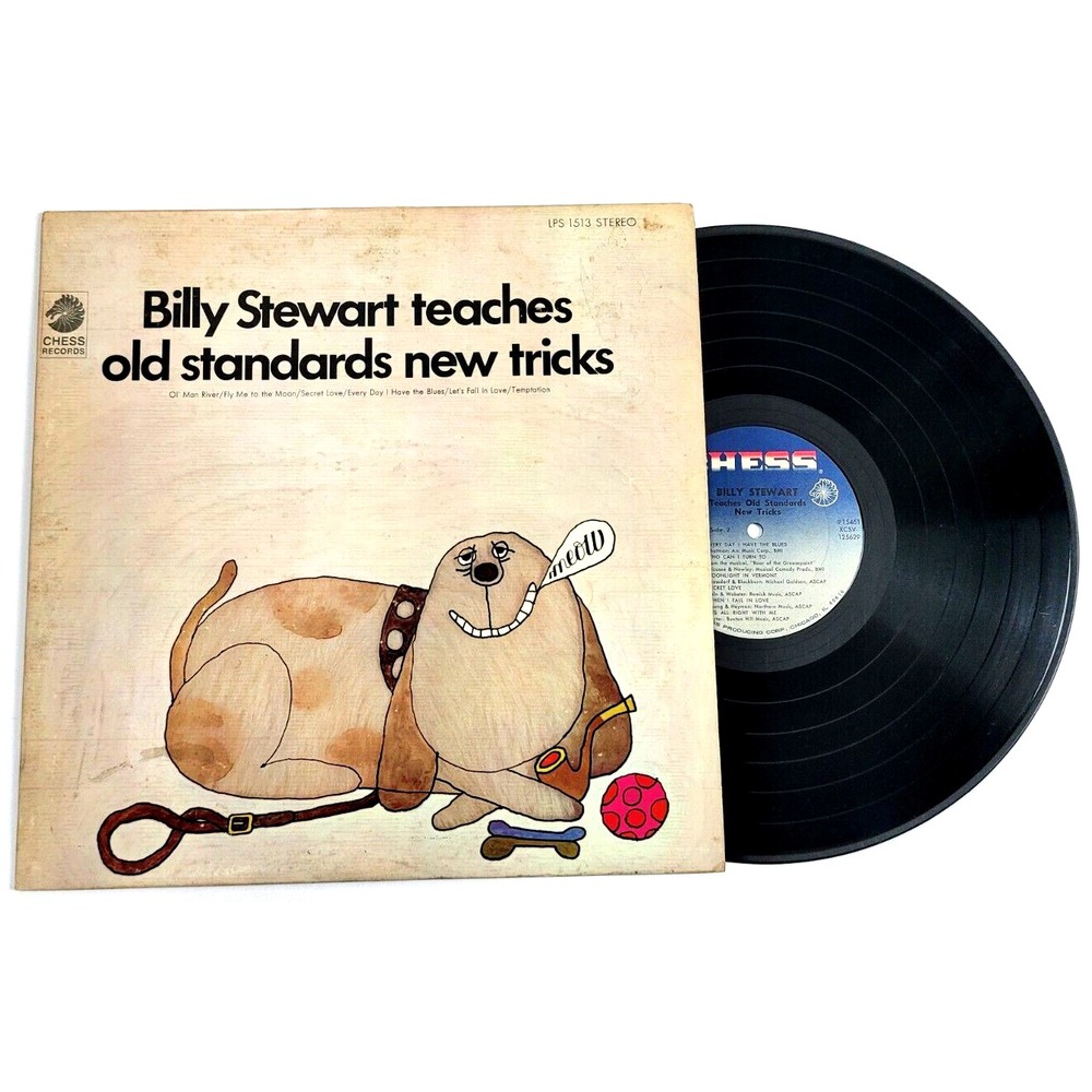 BILLY STEWART - TEACHES OLD STANDARDS NEW TRICKS  - SOUL LP / CHESS